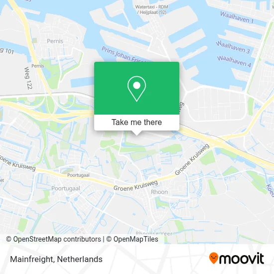 Mainfreight map