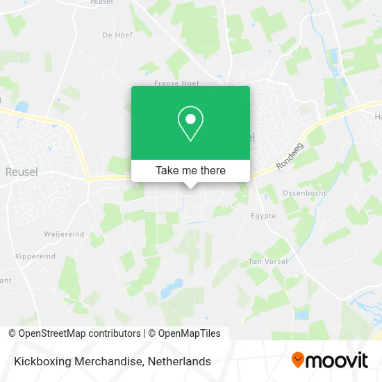 Kickboxing Merchandise map
