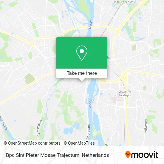 Bpc Sint Pieter Mosae Trajectum map