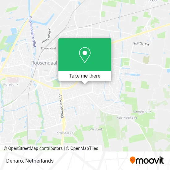 Denaro map