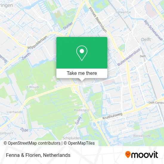 Fenna & Florien map