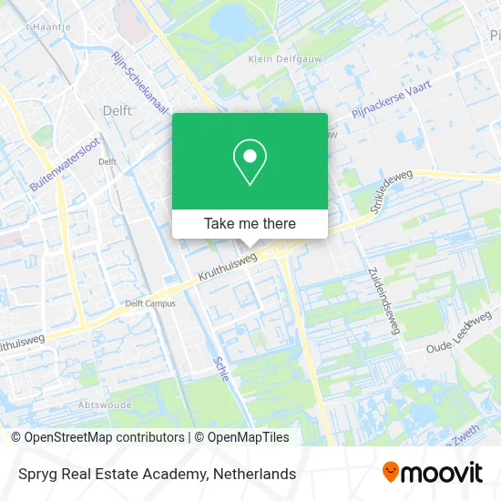 Spryg Real Estate Academy map