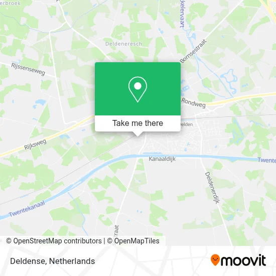 Deldense map