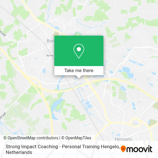 Strong Impact Coaching - Personal Training Hengelo map