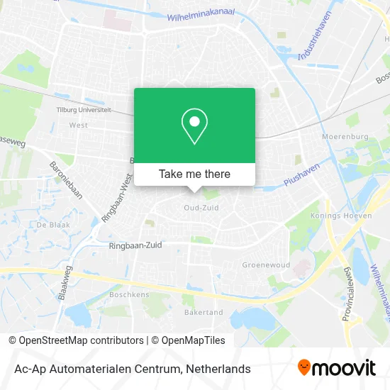 Ac-Ap Automaterialen Centrum map