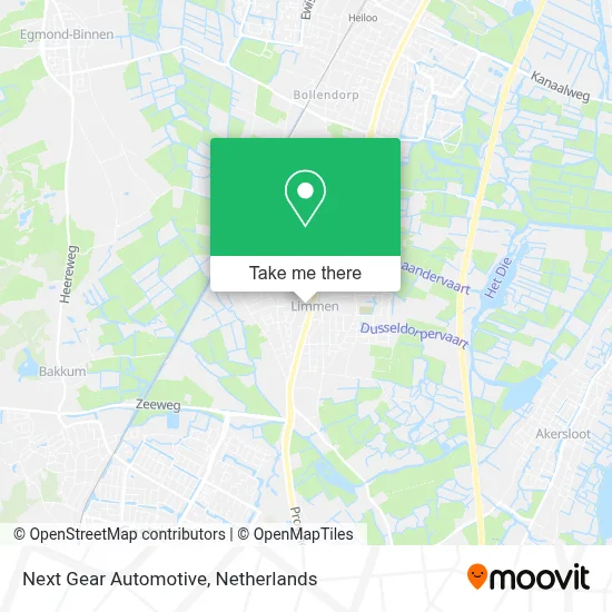 Next Gear Automotive map
