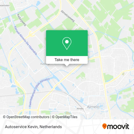 Autoservice Kevin map