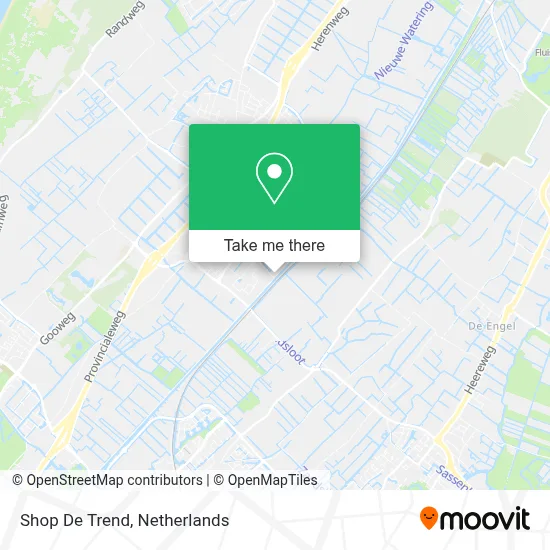 Shop De Trend map