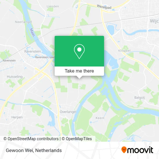 Gewoon Wei map