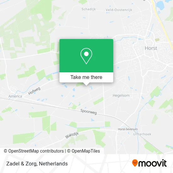 Zadel & Zorg map