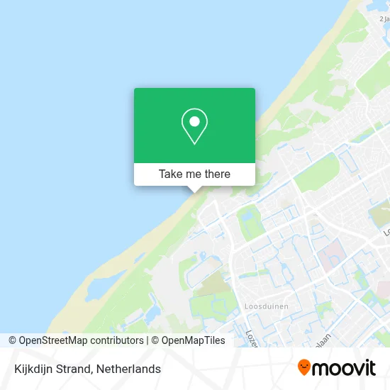 Kijkdijn Strand map