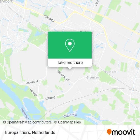 Europartners map