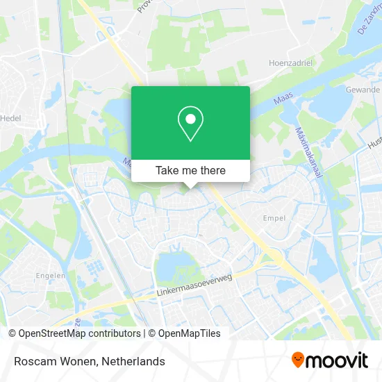 Roscam Wonen map