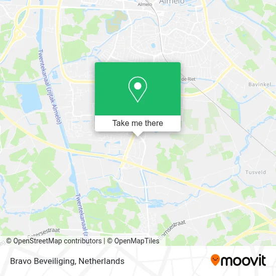 Bravo Beveiliging map