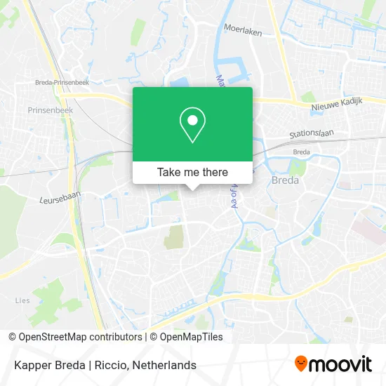 Kapper Breda | Riccio map