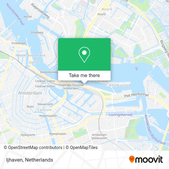 Ijhaven map