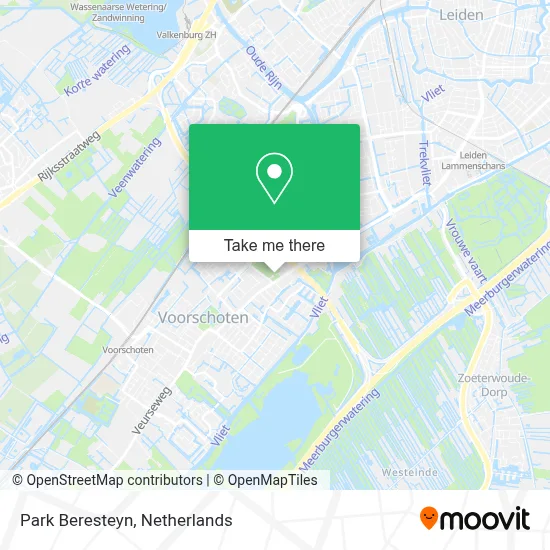 Park Beresteyn map