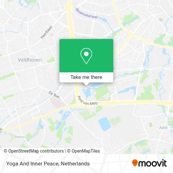 Yoga And Inner Peace map