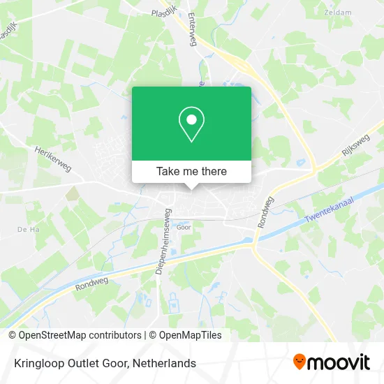 Kringloop Outlet Goor map
