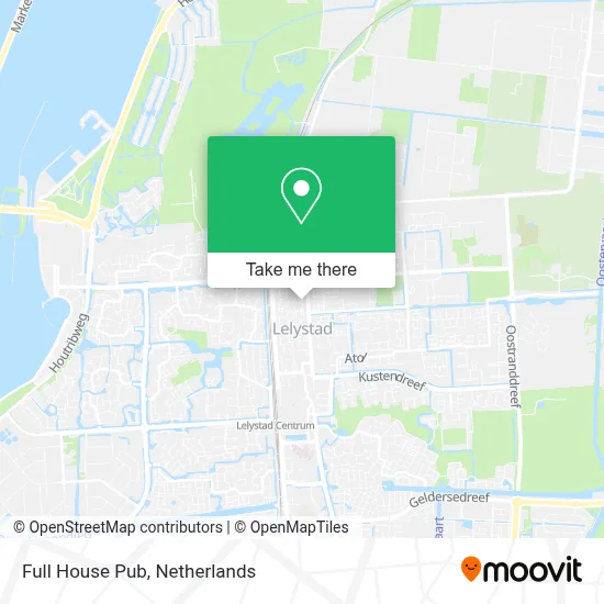 Full House Pub map