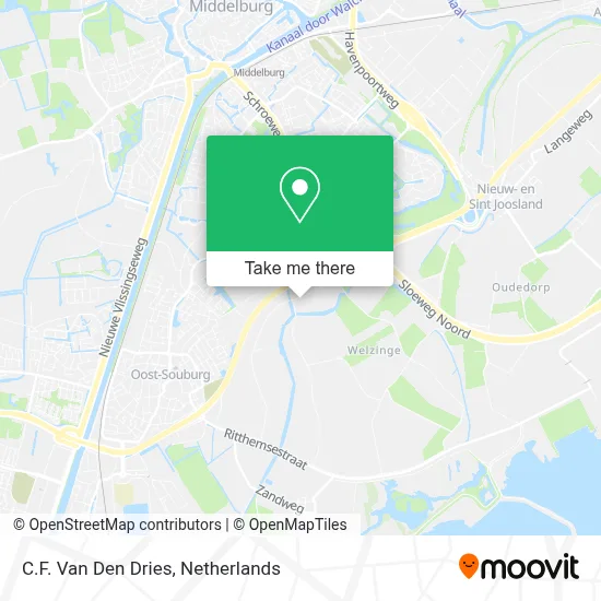 C.F. Van Den Dries map