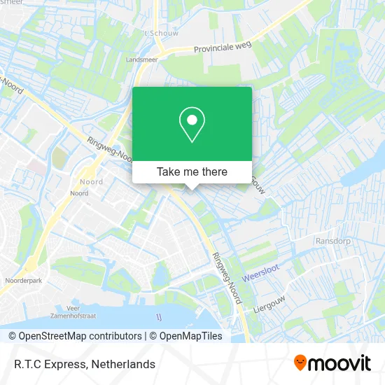 R.T.C Express map