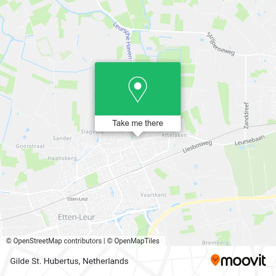 Gilde St. Hubertus map
