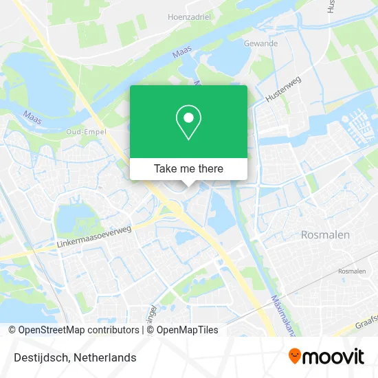 Destijdsch map