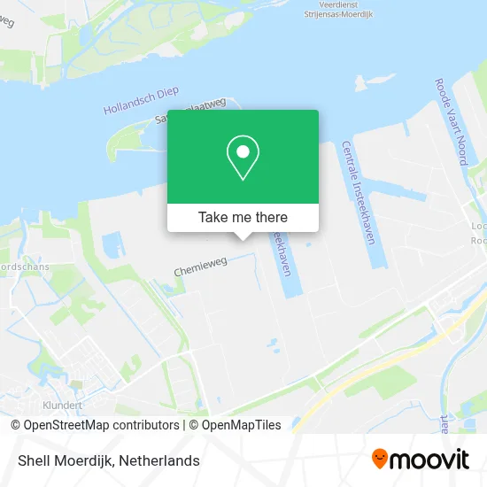 Shell Moerdijk map
