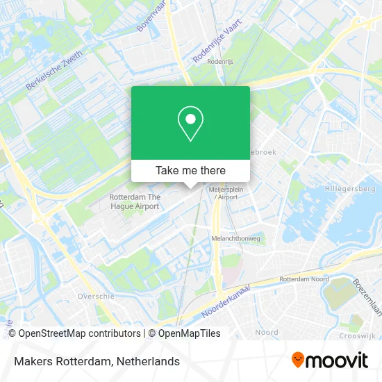 Makers Rotterdam map