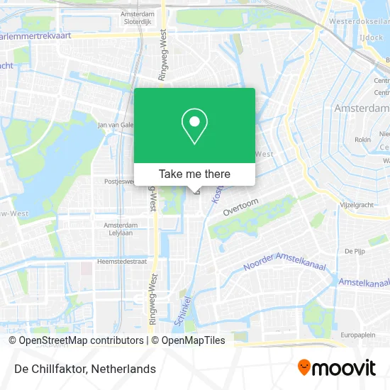 De Chillfaktor map