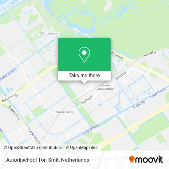 Autorijschool Ton Smit Karte