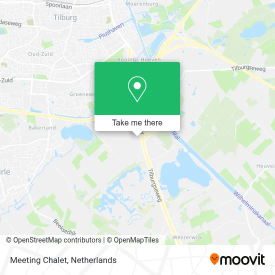 Meeting Chalet map