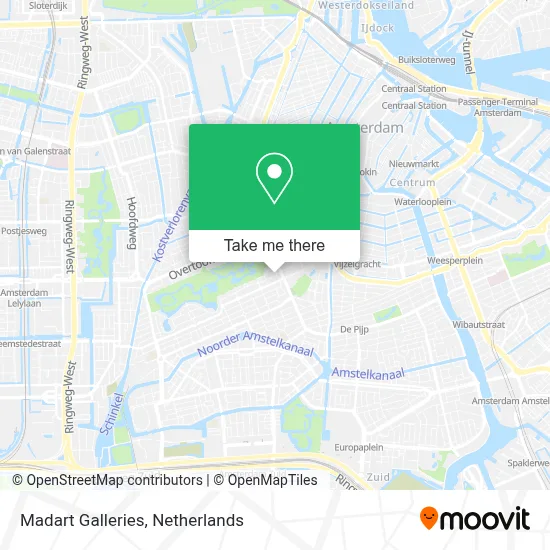 Madart Galleries map