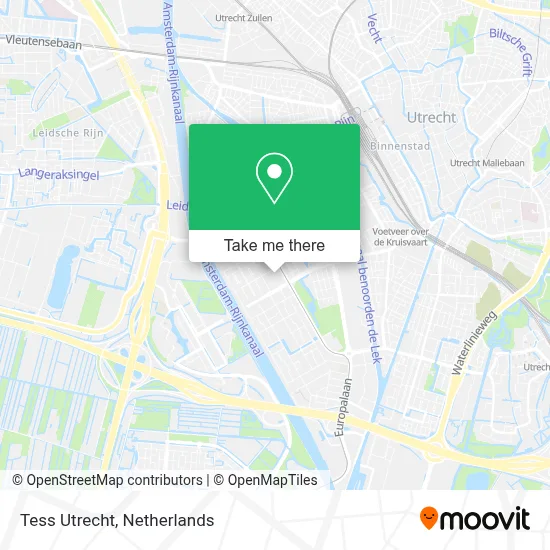 Tess Utrecht map