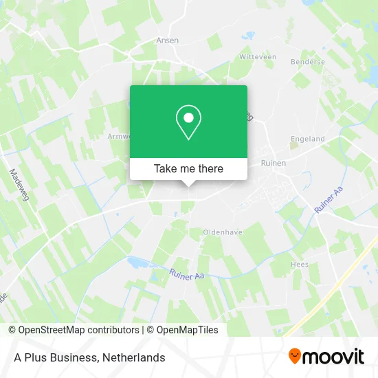 A Plus Business map