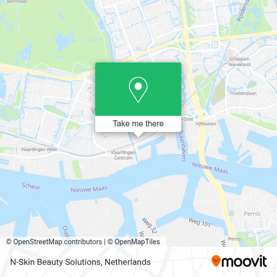 N-Skin Beauty Solutions map