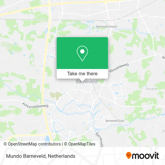Mundo Barneveld map
