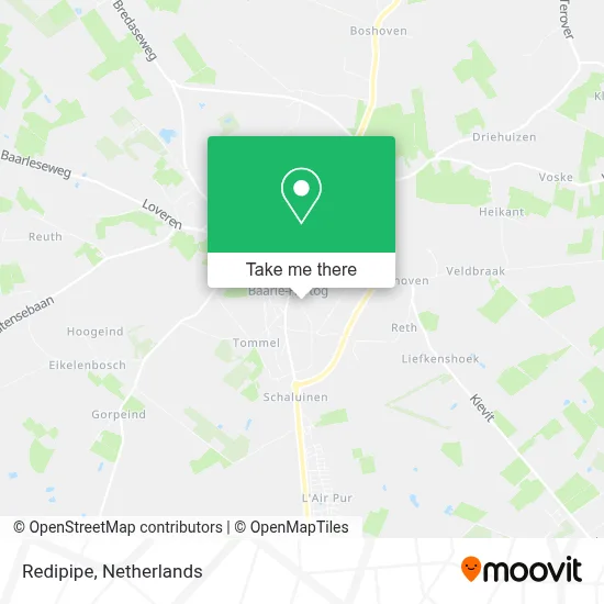 Redipipe map