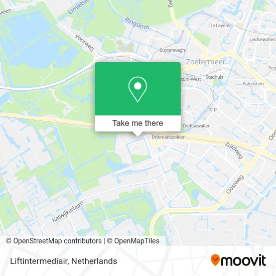 Liftintermediair map