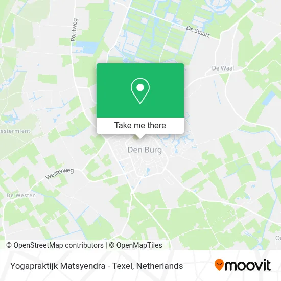 Yogapraktijk Matsyendra - Texel Karte