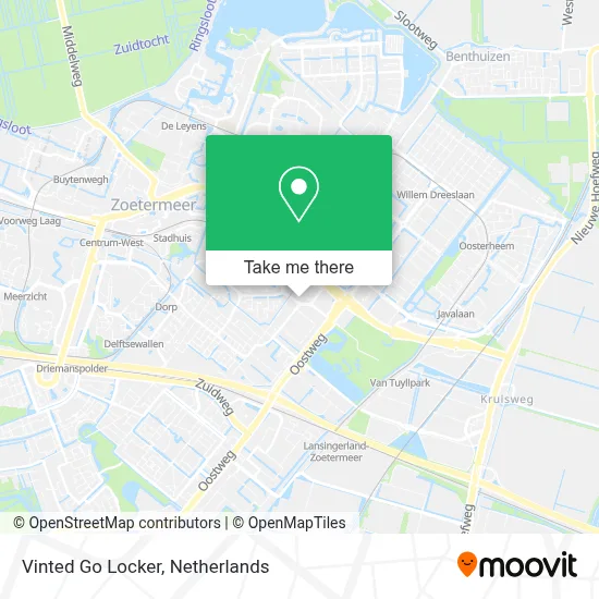 Vinted Go Locker Karte