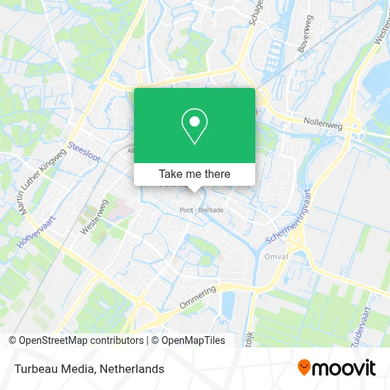 Turbeau Media map