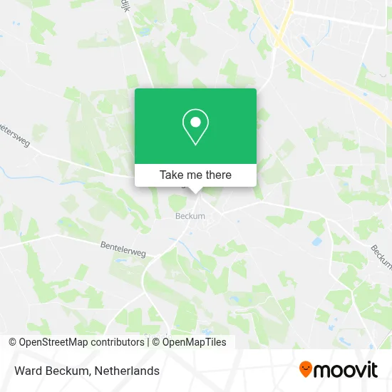 Ward Beckum map