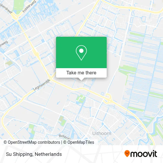 Su Shipping map