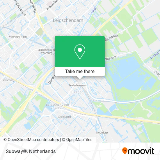 Subway® map