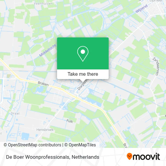 De Boer Woonprofessionals Karte