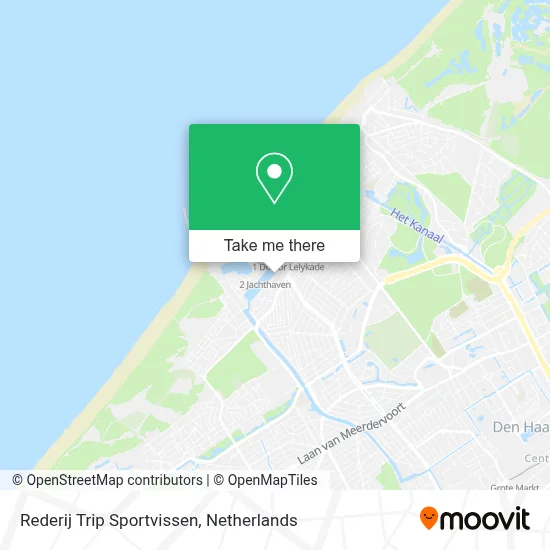 Rederij Trip Sportvissen map