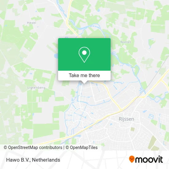 Hawo B.V. map