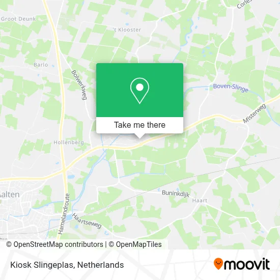 Kiosk Slingeplas map